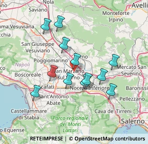 Mappa Via Fontana IV Traversa, 84016 Pagani SA, Italia (6.83083)