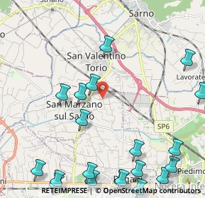 Mappa Via Fontana IV Traversa, 84016 Pagani SA, Italia (3.292)