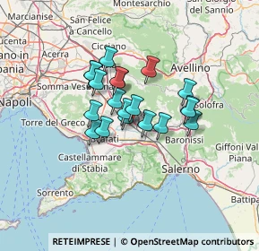 Mappa Via Fontana IV Traversa, 84016 Pagani SA, Italia (9.87)