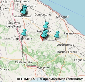 Mappa SP 237, 70015 Noci BA, Italia (15.505)