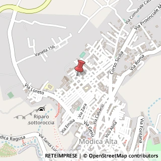Mappa Via Don Giovanni Minzoni, 11, 97015 Modica, Ragusa (Sicilia)