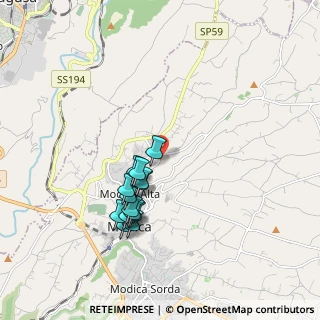 Mappa Via Passogatta, 97015 Modica RG, Italia (1.89429)