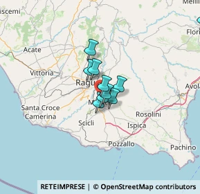 Mappa Via Giuseppe Verdi, 97015 Modica RG, Italia (15.35667)