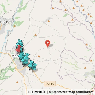 Mappa Via Passo Parrino, 97015 Modica RG, Italia (6.158)