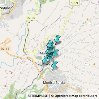 Mappa Via Vico Mari, 97010 Modica RG, Italia (0.90583)
