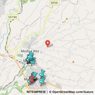 Mappa Contrada Conca D’oro Serrameta, 97015 Modica RG, Italia (3.36063)