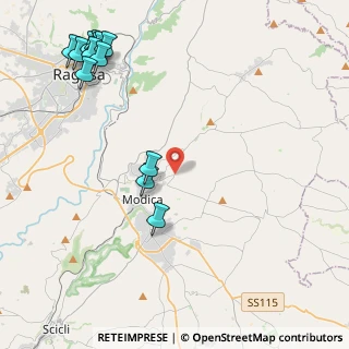 Mappa Contrada Conca D’oro Serrameta, 97015 Modica RG, Italia (6.48538)