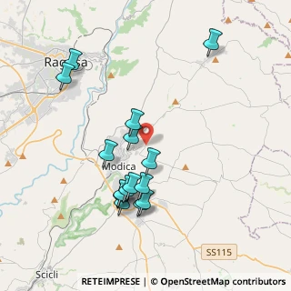 Mappa Contrada Conca D’oro Serrameta, 97015 Modica RG, Italia (4.32)