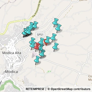 Mappa Contrada Conca D’oro Serrameta, 97015 Modica RG, Italia (0.92)