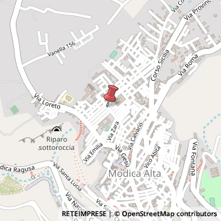 Mappa Via San Giovanni Bosco, 542, 97015 Modica, Ragusa (Sicilia)