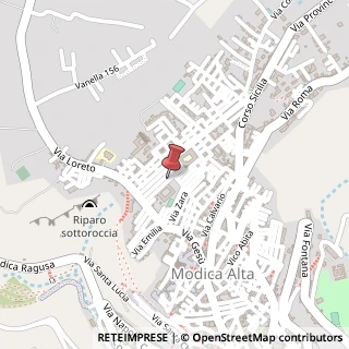 Mappa Via Vincenzo Garofalo, 6, 97015 Modica, Ragusa (Sicilia)