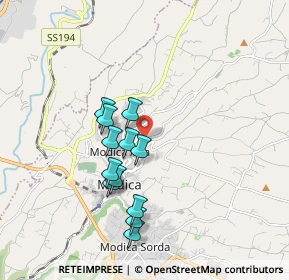 Mappa Via Giarratana, 97015 Modica RG, Italia (1.7875)