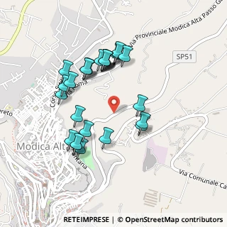 Mappa Via Giarratana, 97015 Modica RG, Italia (0.5037)
