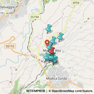 Mappa Via campania, 97015 Modica RG, Italia (1.32091)