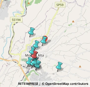 Mappa Via Passo Gatta, 97015 Modica RG, Italia (2.185)