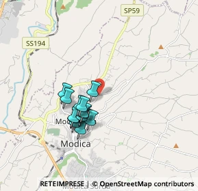 Mappa Via Passo Gatta, 97015 Modica RG, Italia (1.63462)