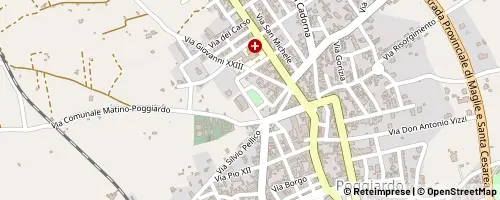 Mappa Poggiardo