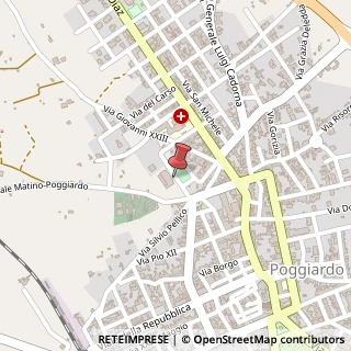 Mappa Piazza Partigiani, , 73037 Poggiardo, Lecce (Puglia)