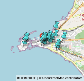 Mappa Via Carlo Buccarella, 73014 Gallipoli LE, Italia (0.487)