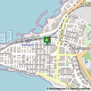 Mappa Via Livio Andronico, 7, 73014 Gallipoli LE, Italia, 73014 Gallipoli, Lecce (Puglia)