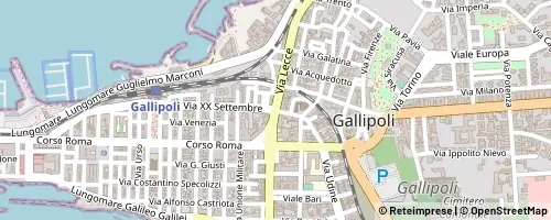 Mappa Gallipoli