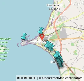 Mappa Via Torino, 73014 Gallipoli LE, Italia (2.33714)