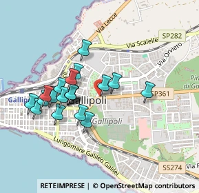 Mappa Via Torino, 73014 Gallipoli LE, Italia (0.436)