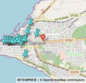 Mappa Via Torino, 73014 Gallipoli LE, Italia (0.6935)