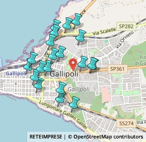 Mappa Via Torino, 73014 Gallipoli LE, Italia (0.4685)