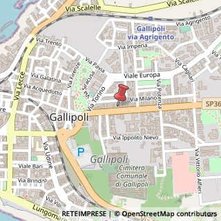 Mappa Corso Italia, 21, 73014 Gallipoli, Lecce (Puglia)