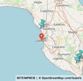 Mappa , 73014 Gallipoli LE, Italia (54.84667)