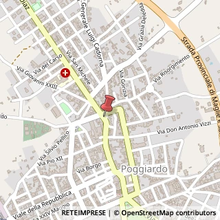 Mappa Piazza del popolo 26, 73037 Poggiardo, Lecce (Puglia)
