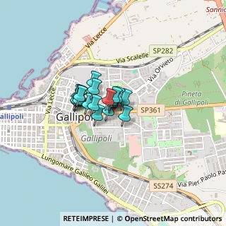 Mappa Corso Italia, 73014 Gallipoli LE, Italia (0.234)