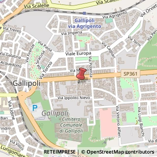Mappa Corso Italia, 38, 73014 Gallipoli, Lecce (Puglia)