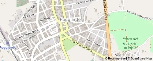 Mappa Poggiardo