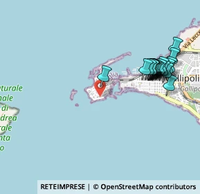 Mappa Riviera A. Diaz, 73014 Gallipoli LE, Italia (1.183)