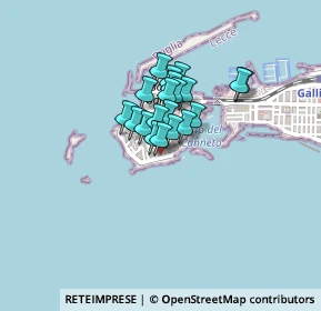 Mappa Riviera A. Diaz, 73014 Gallipoli LE, Italia (0.269)