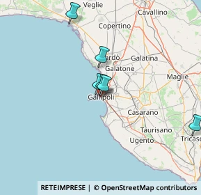 Mappa Gradoni Taranto, 73014 Gallipoli LE, Italia (40.90455)