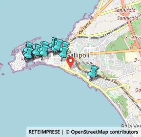 Mappa Gradoni Taranto, 73014 Gallipoli LE, Italia (0.9395)