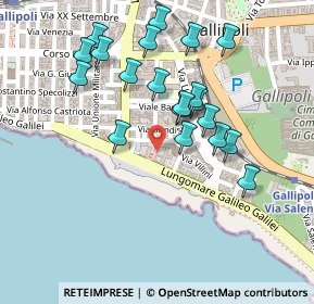 Mappa Gradoni Taranto, 73014 Gallipoli LE, Italia (0.2475)