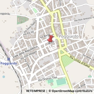 Mappa Via di mezzo 5, 73037 Poggiardo, Lecce (Puglia)