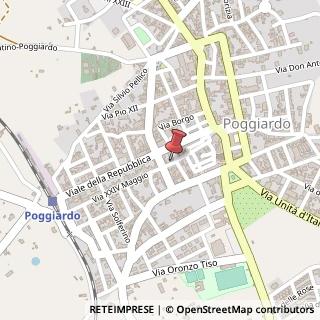 Mappa Piazza Regina Margherita, 2, 73037 Poggiardo, Lecce (Puglia)