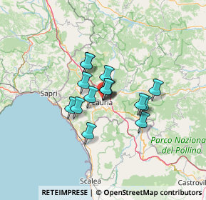 Mappa Via XXV Aprile, 85044 Lauria PZ, Italia (9.182)