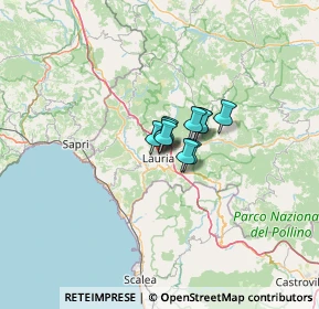 Mappa Via XXV Aprile, 85044 Lauria PZ, Italia (7.75727)