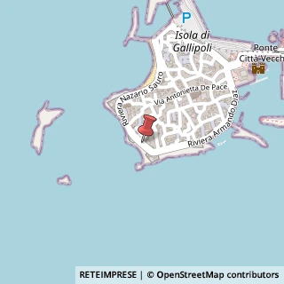 Mappa Viale Giacomo Matteotti, 56, 73014 Gallipoli, Lecce (Puglia)