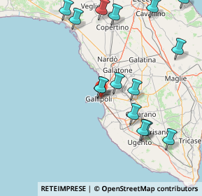 Mappa Via Perugia, 73014 Gallipoli LE, Italia (19.966)