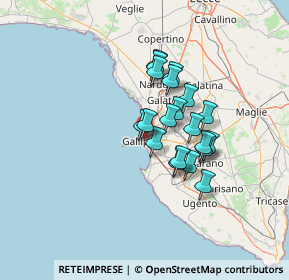 Mappa Via Perugia, 73014 Gallipoli LE, Italia (10.7215)