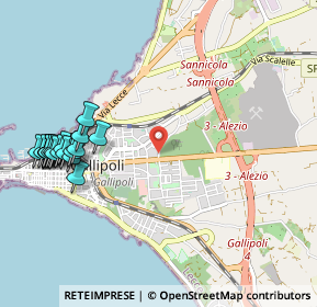 Mappa Via Perugia, 73014 Gallipoli LE, Italia (1.371)