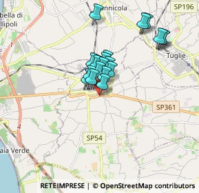 Mappa Via Rocci Perrella, 73011 Alezio LE, Italia (1.432)