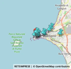 Mappa Banchina Coppola, 73014 Gallipoli LE, Italia (0.94364)